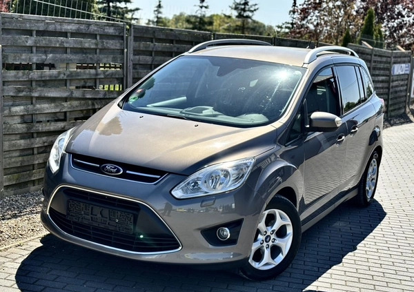Ford Grand C-MAX cena 28900 przebieg: 163000, rok produkcji 2013 z Prudnik małe 596